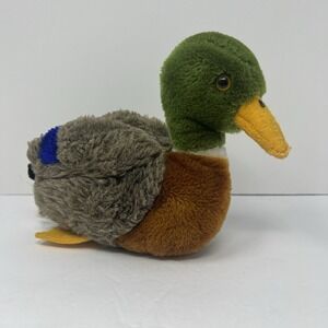 Dakin Vintage 1982 Mallard Duck 9" Plush Stuffed Animal Wildlife Fowl